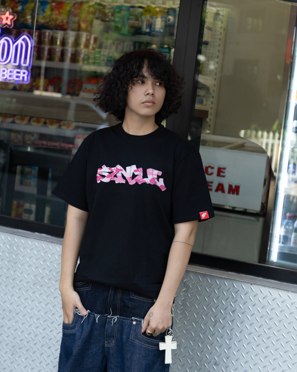 SZNCUL PINK CAMO TEE