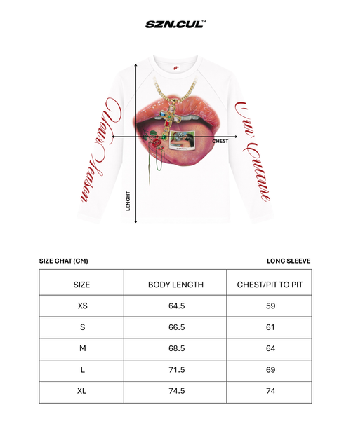 Forbidden Kiss Long Sleeve Tee – SZN CUL