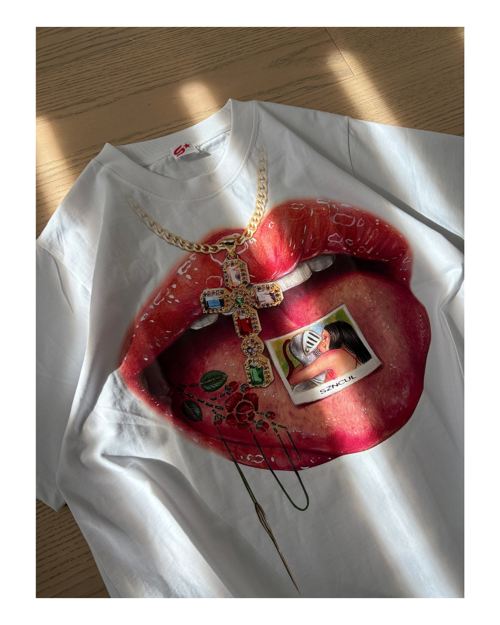 Forbidden Kiss Tee – SZN CUL