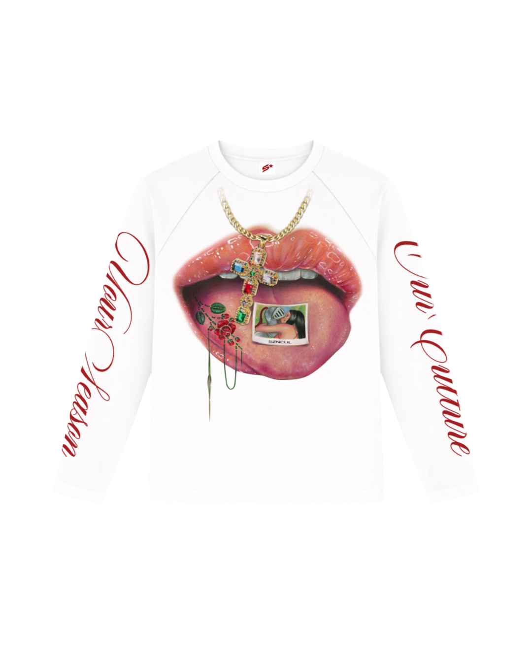 Forbidden Kiss Long Sleeve Tee – SZN CUL