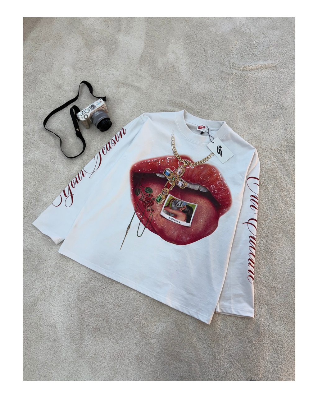 Forbidden Kiss Long Sleeve Tee – SZN CUL