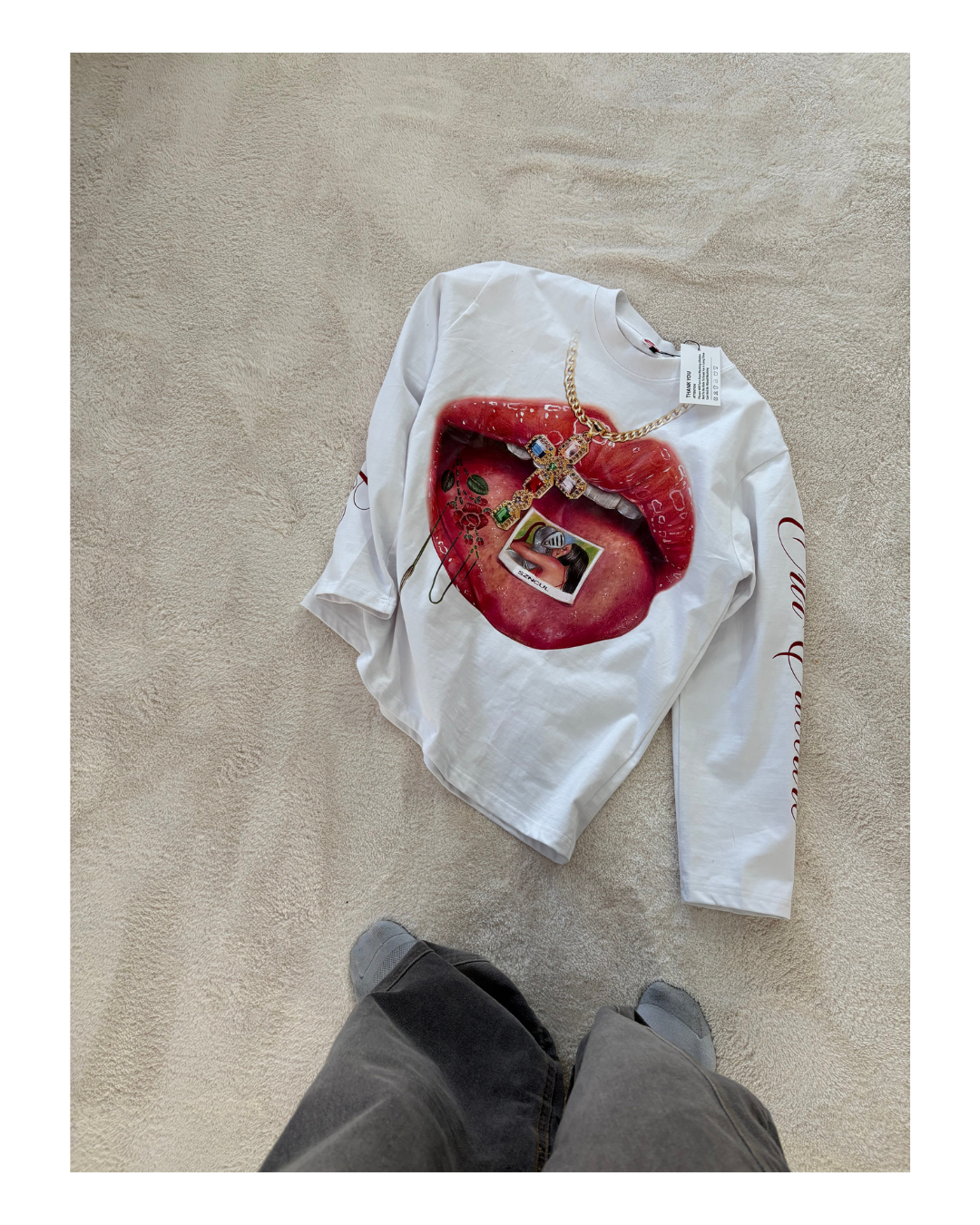 Forbidden Kiss Long Sleeve Tee – SZN CUL