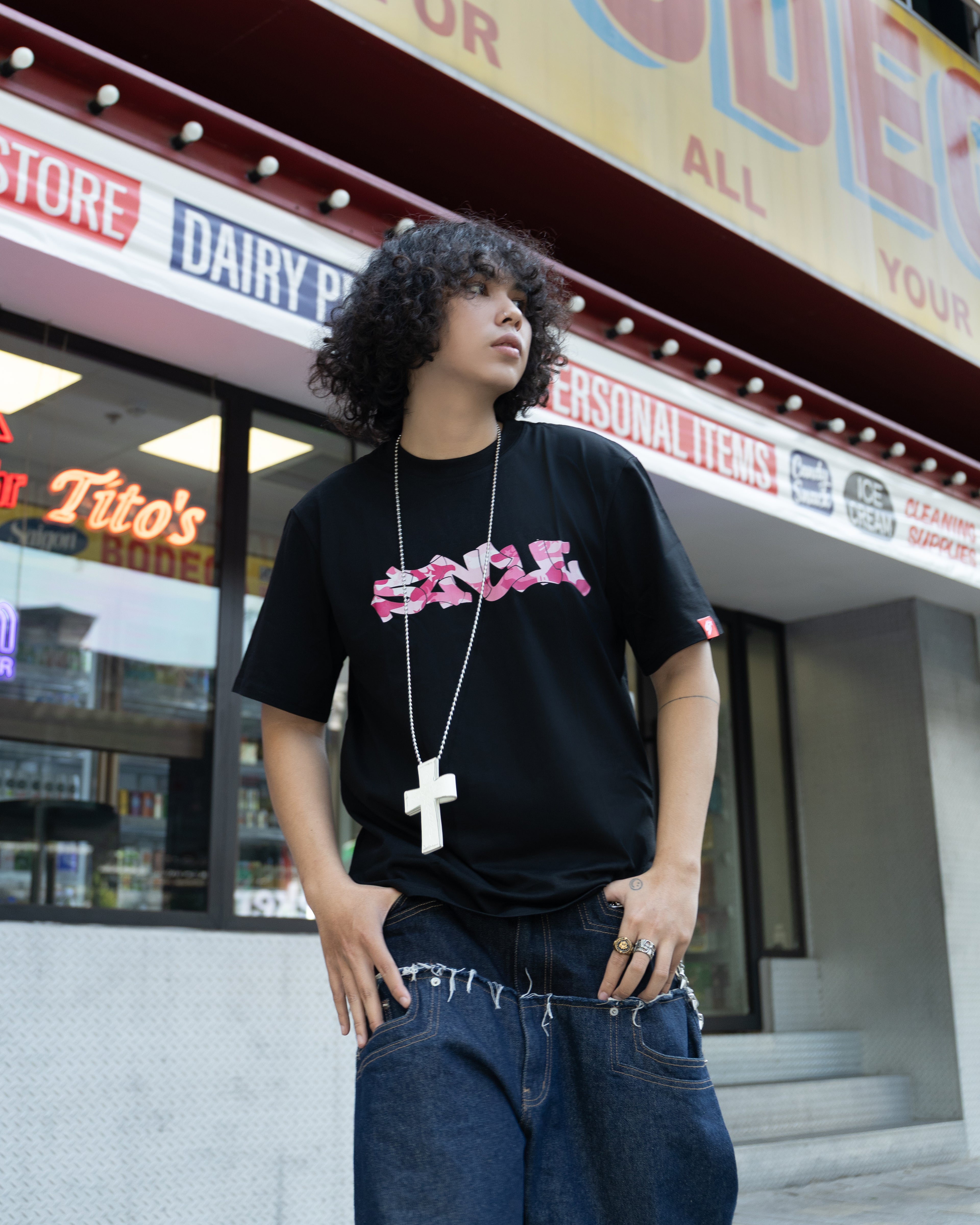 SZNCUL PINK CAMO TEE